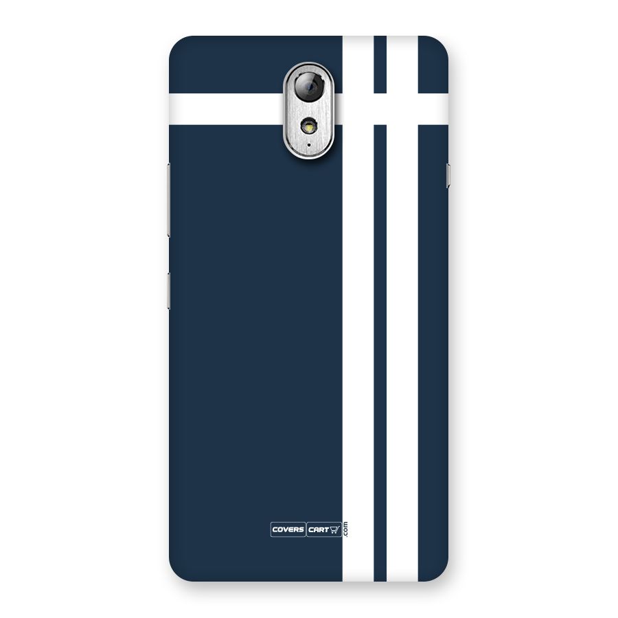 Blue and White Back Case for Lenovo Vibe P1M
