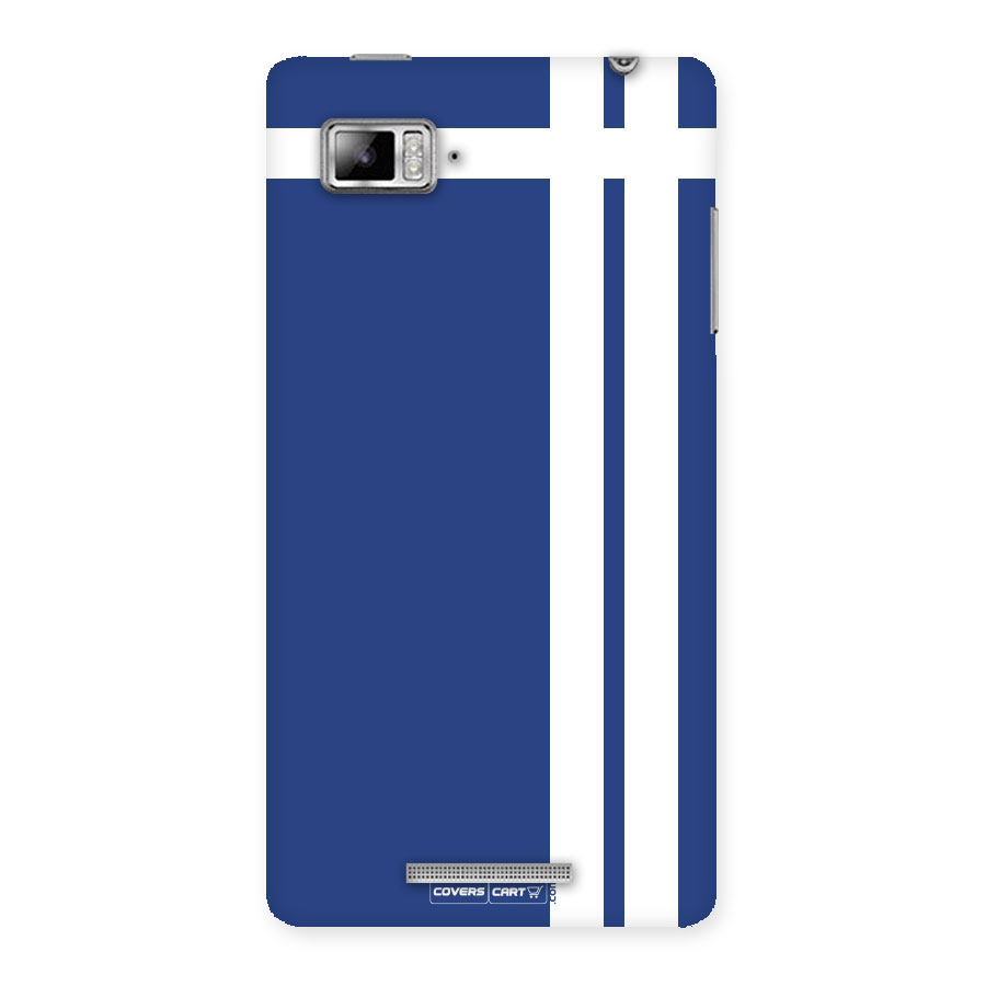 Blue and White Back Case for Lenovo Vibe Z K910