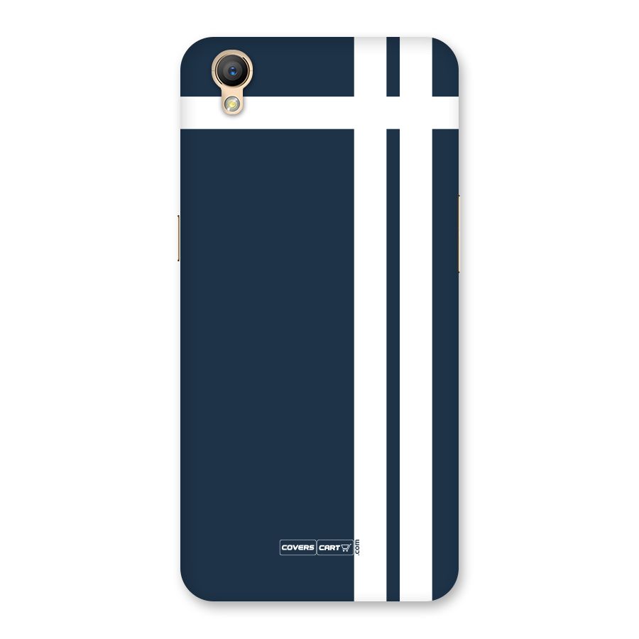 Blue and White Back Case for Oppo A37