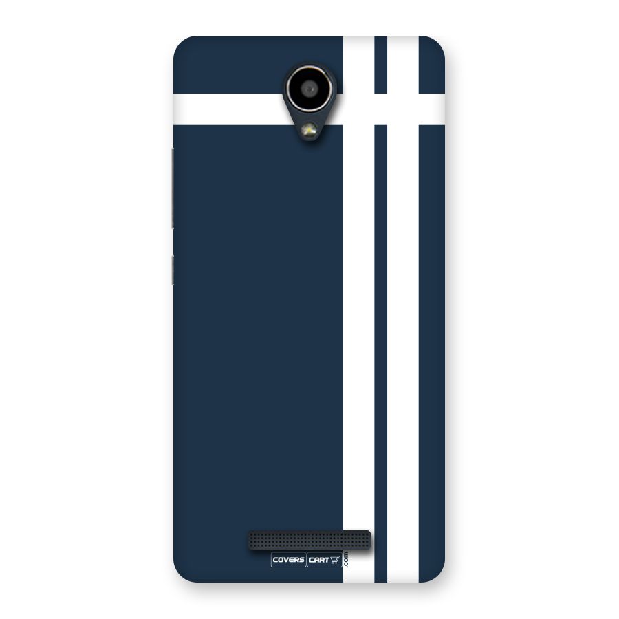 Blue and White Back Case for Redmi Note 2