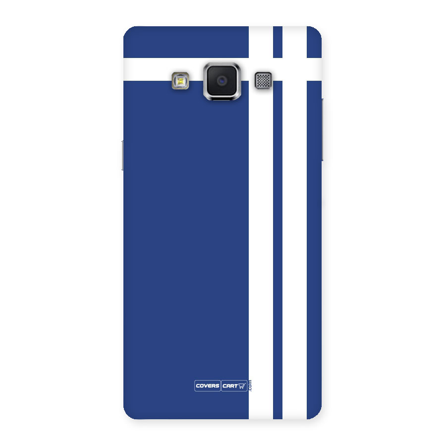 Blue and White Back Case for Samsung Galaxy A5