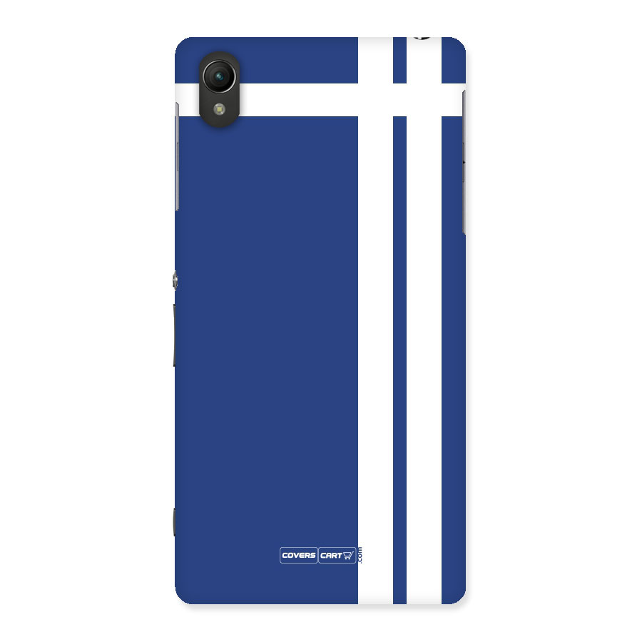 Blue and White Back Case for Sony Xperia Z2