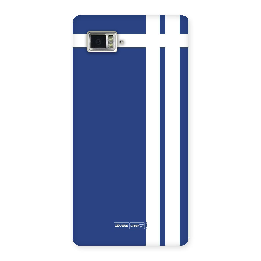Blue and White Back Case for Vibe Z2 Pro K920