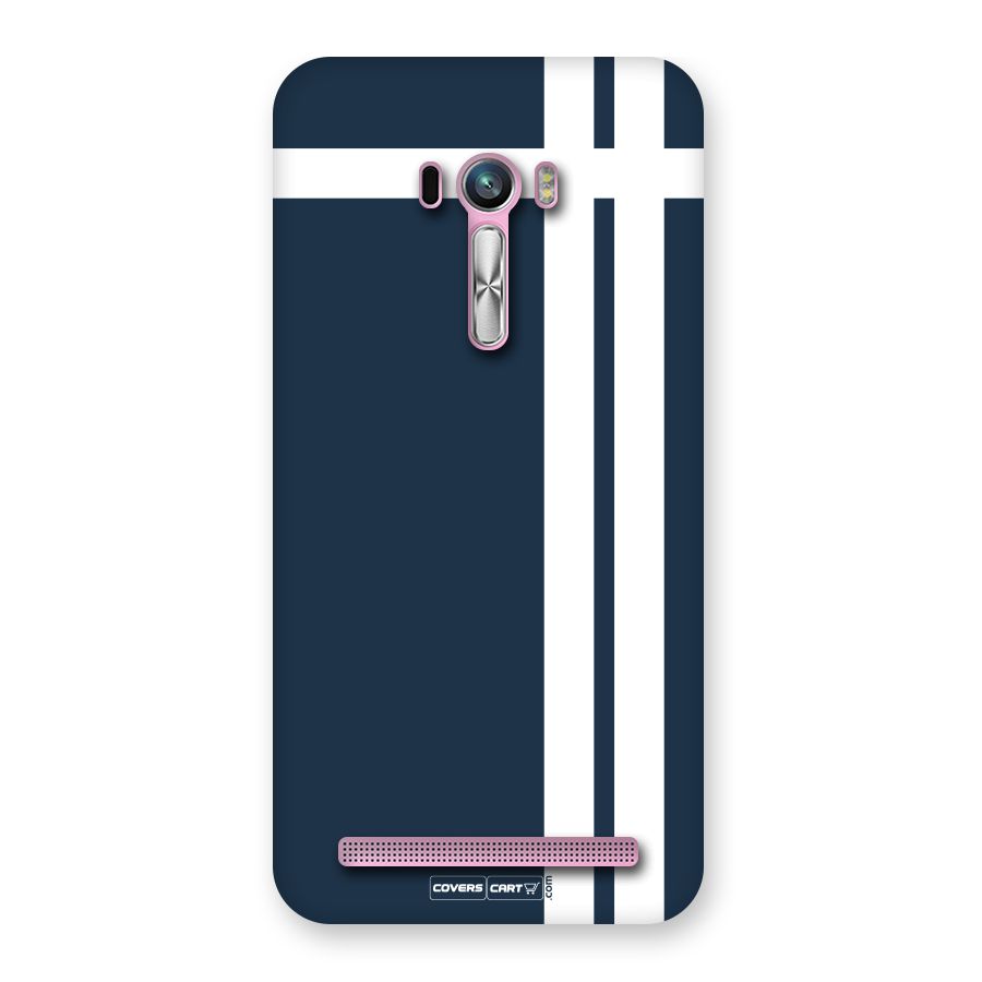 Blue and White Back Case for Zenfone Selfie