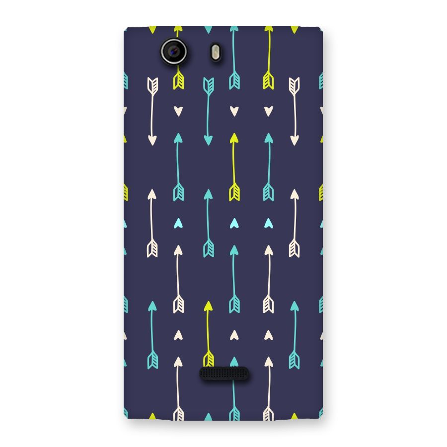 Boho Arrow Pattern Back Case for Canvas Nitro 2 E311