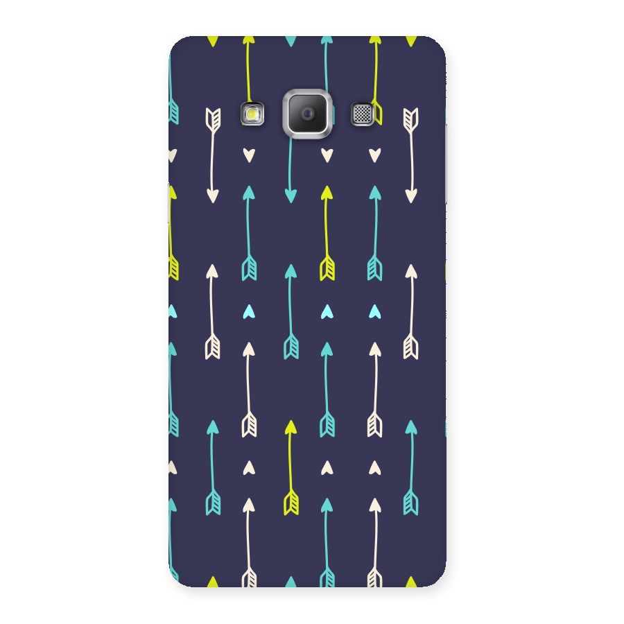Boho Arrow Pattern Back Case for Galaxy A7