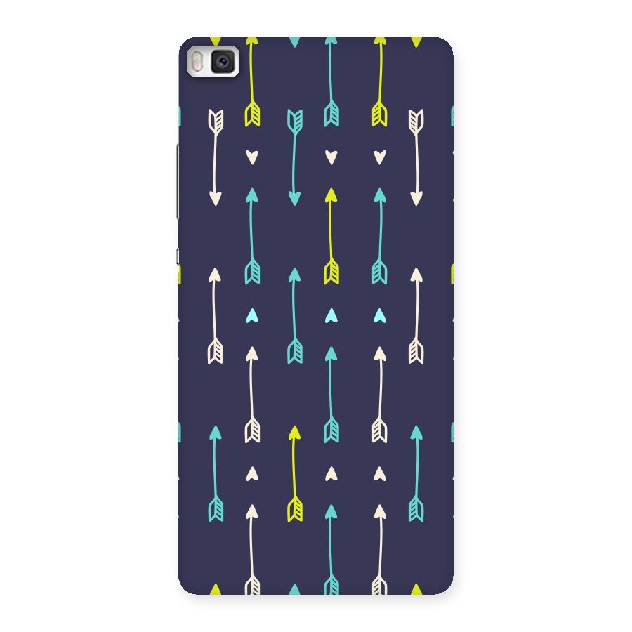 Boho Arrow Pattern Back Case for Huawei P8