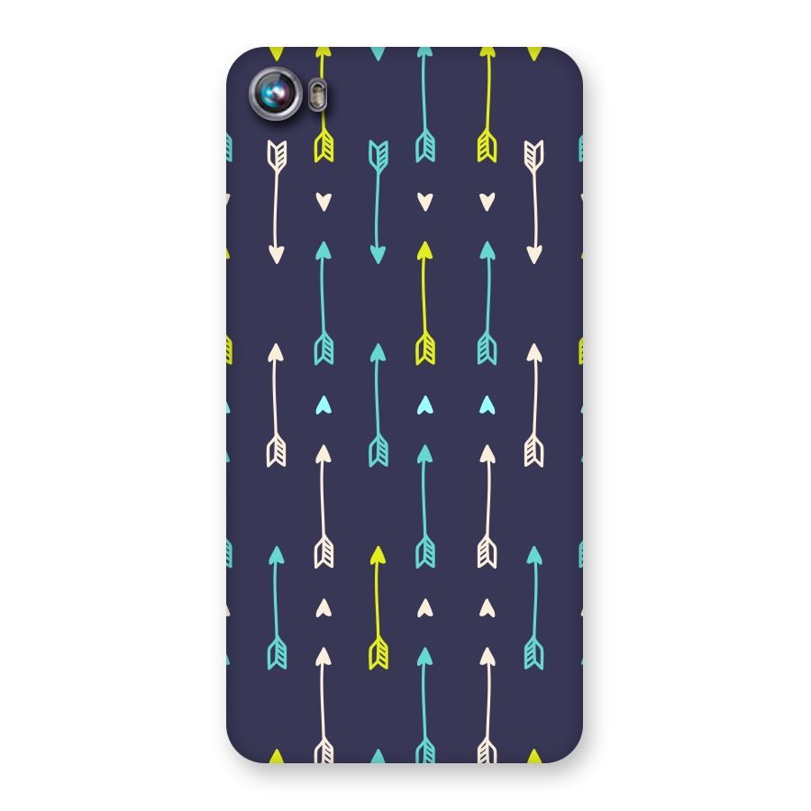 Boho Arrow Pattern Back Case for Micromax Canvas Fire 4 A107