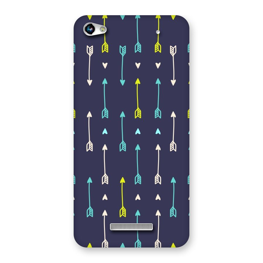 Boho Arrow Pattern Back Case for Micromax Hue 2