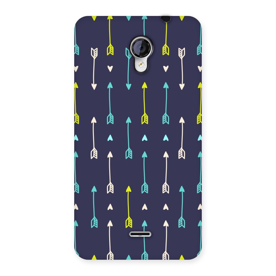 Boho Arrow Pattern Back Case for Micromax Unite 2 A106