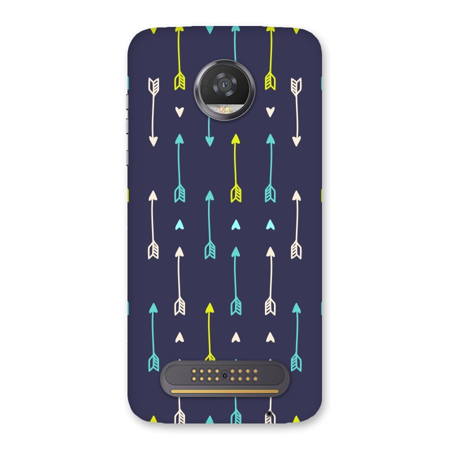 Boho Arrow Pattern Back Case for Moto Z2 Play
