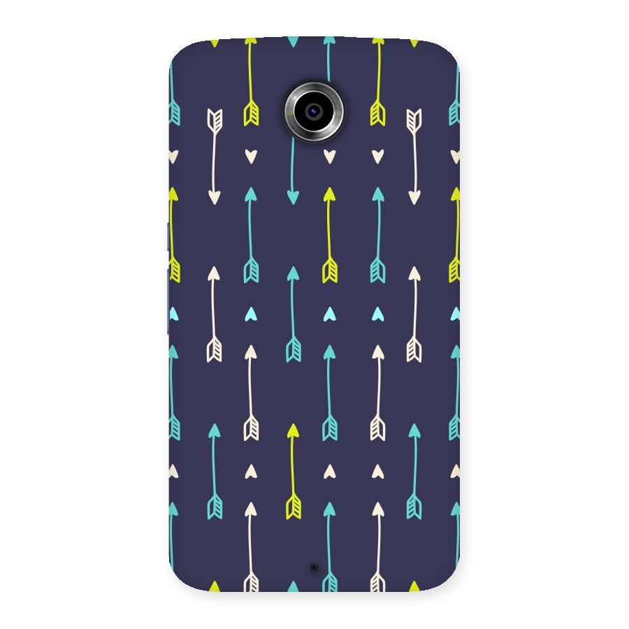 Boho Arrow Pattern Back Case for Nexsus 6