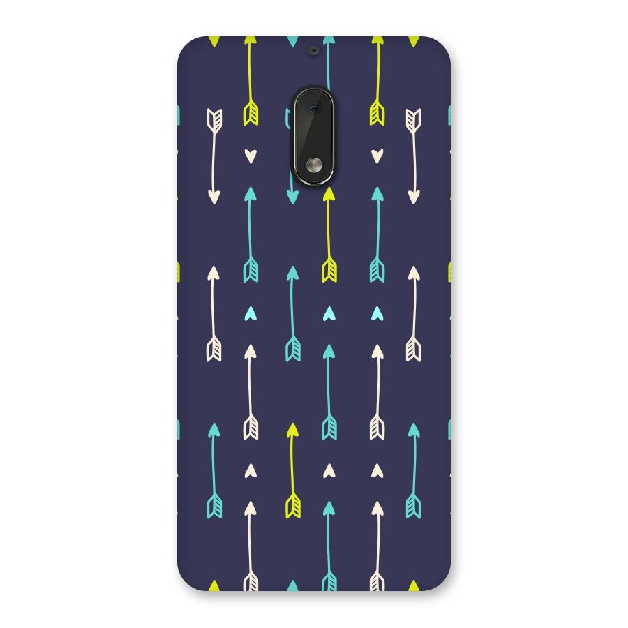 Boho Arrow Pattern Back Case for Nokia 6