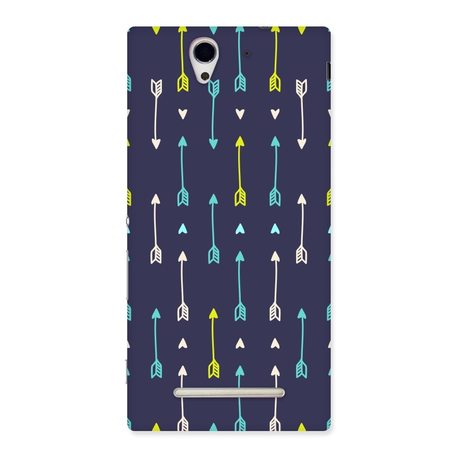 Boho Arrow Pattern Back Case for Sony Xperia C3