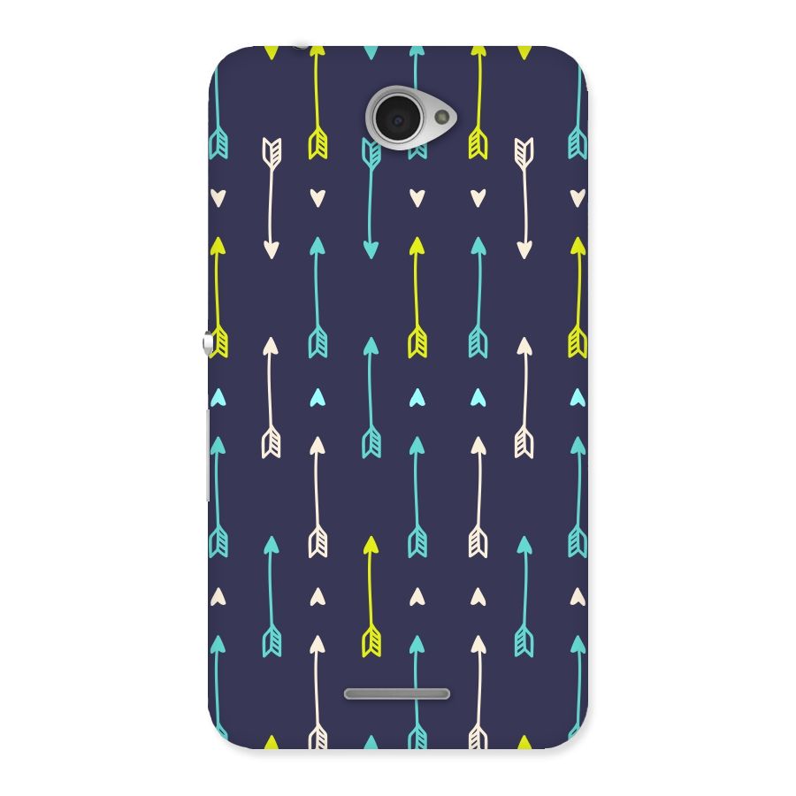 Boho Arrow Pattern Back Case for Sony Xperia E4