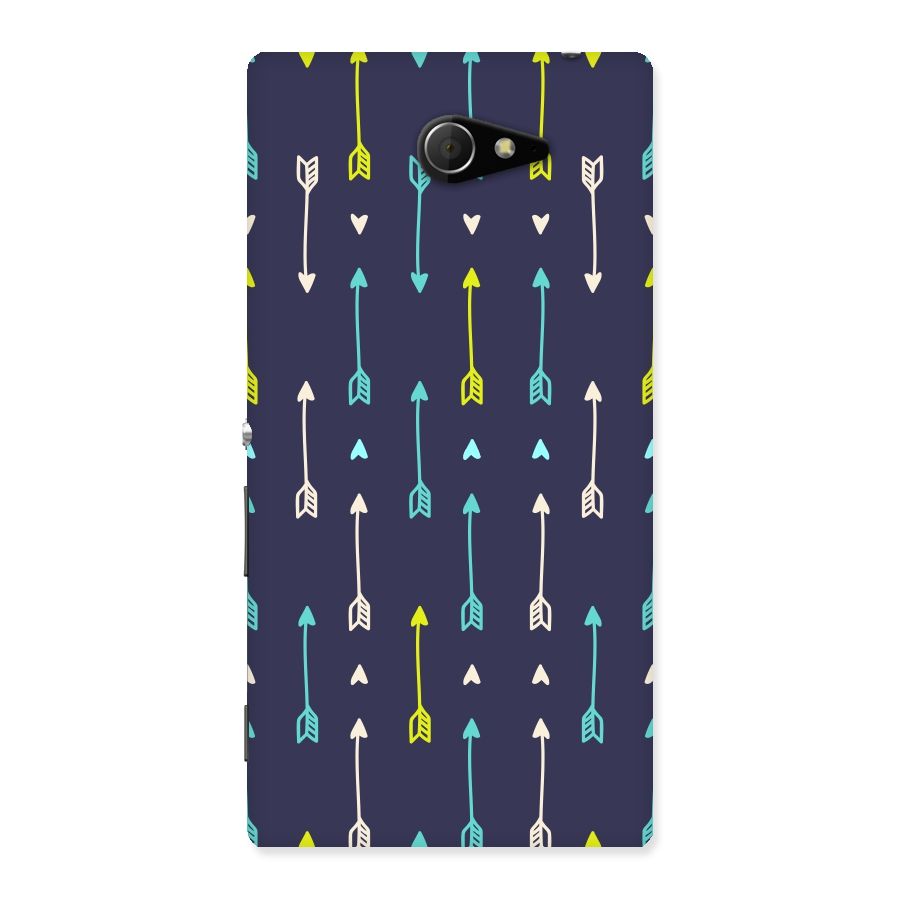 Boho Arrow Pattern Back Case for Sony Xperia M2