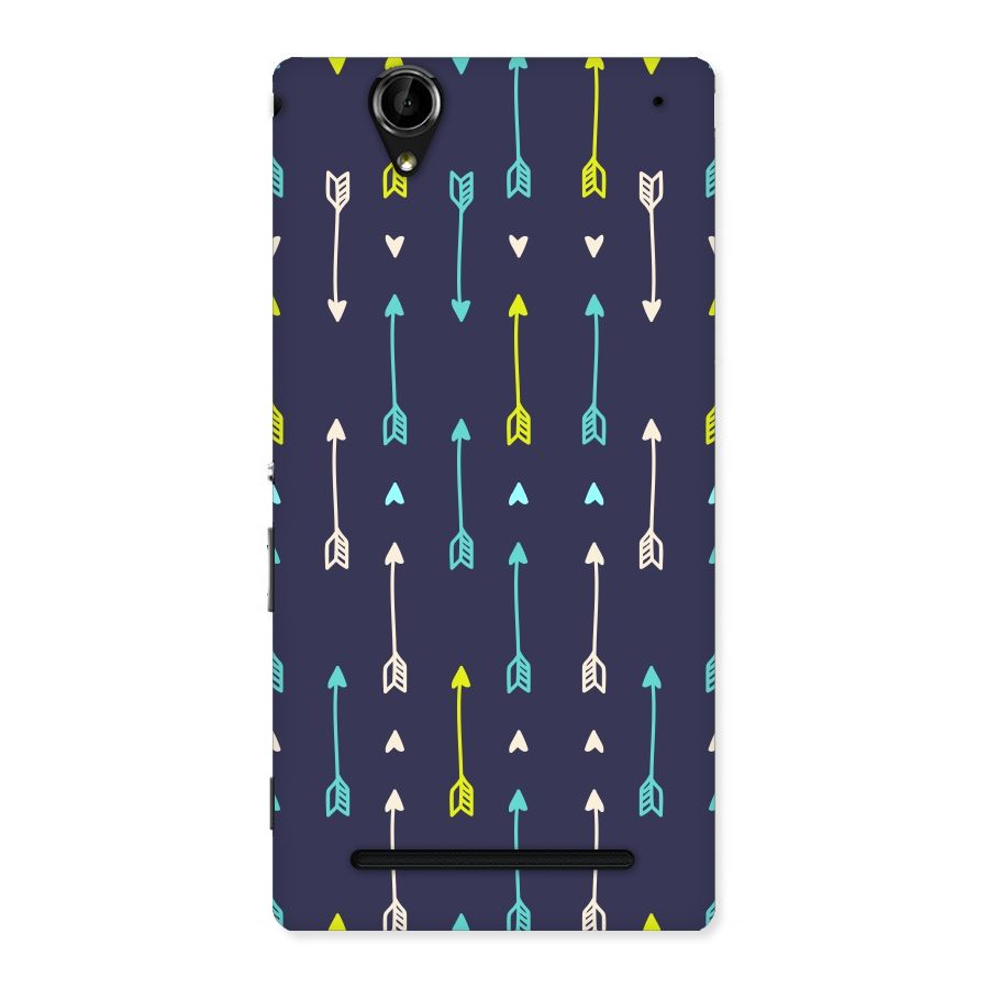 Boho Arrow Pattern Back Case for Sony Xperia T2
