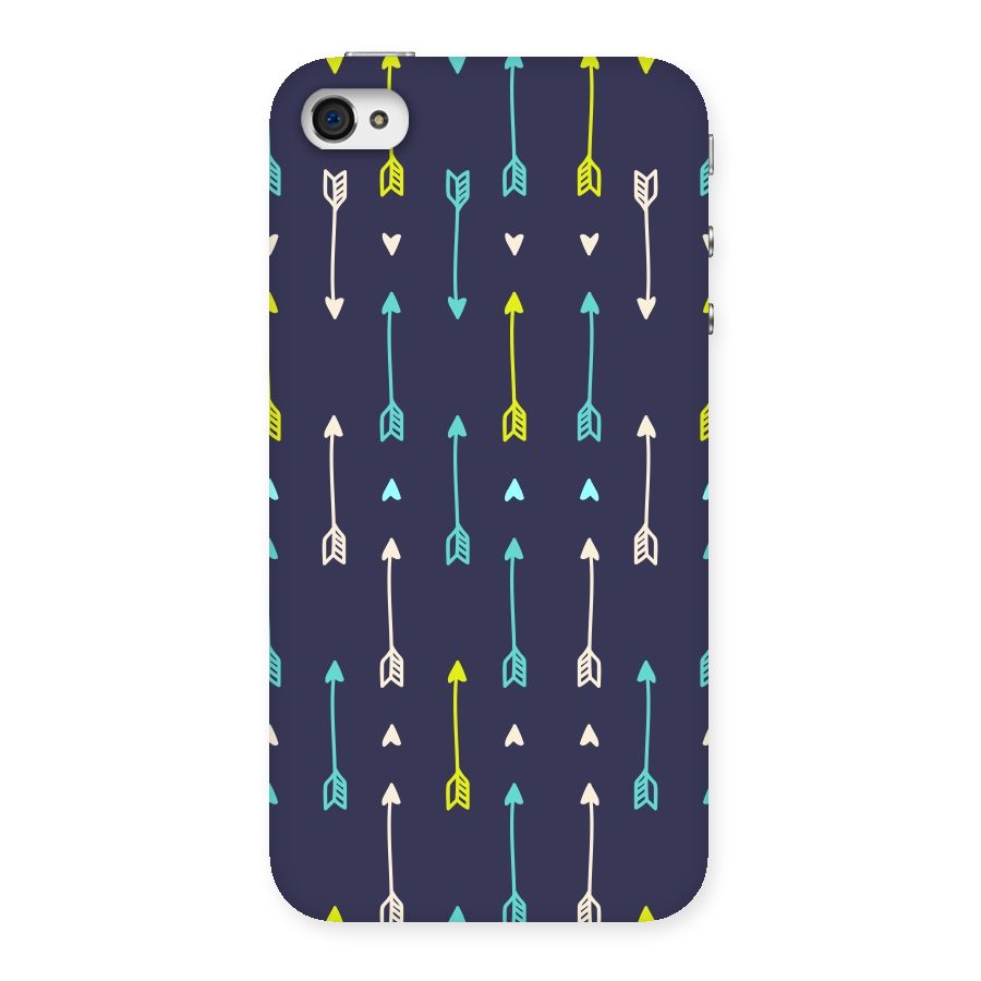 Boho Arrow Pattern Back Case for iPhone 4 4s