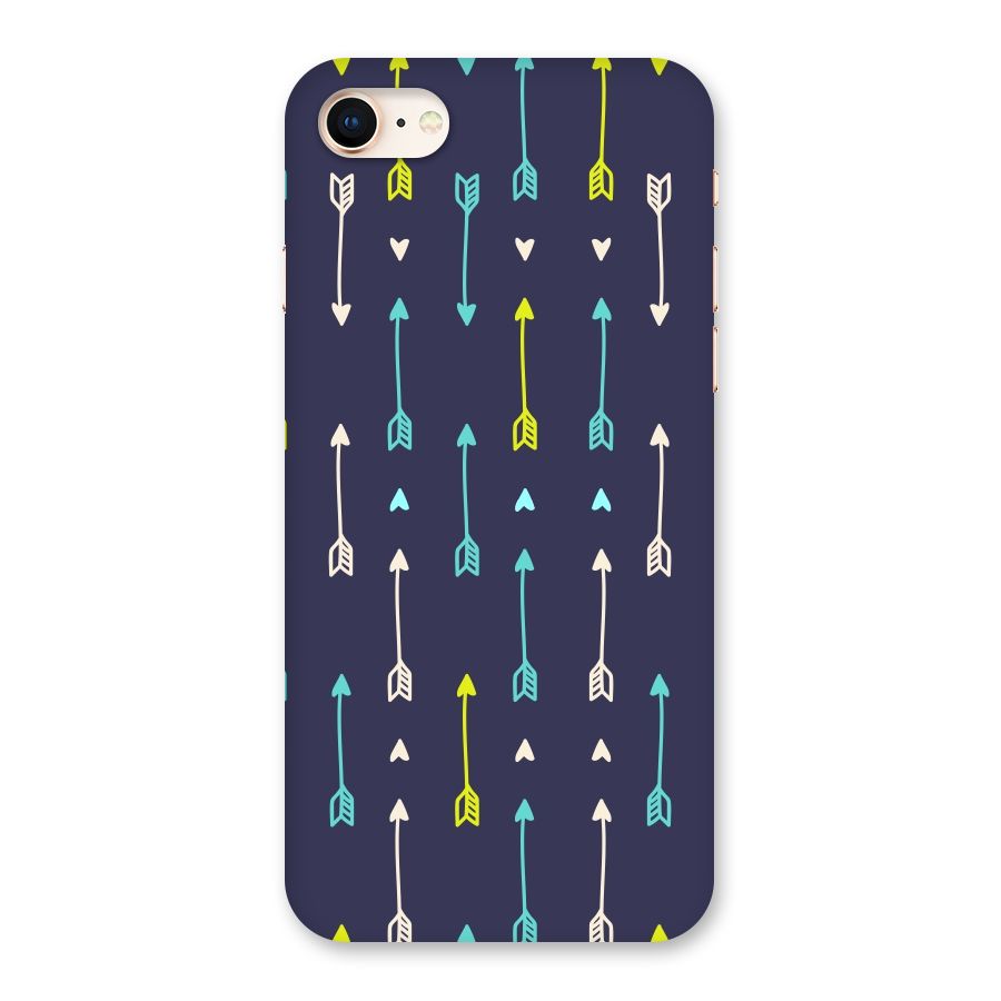 Boho Arrow Pattern Back Case for iPhone 8