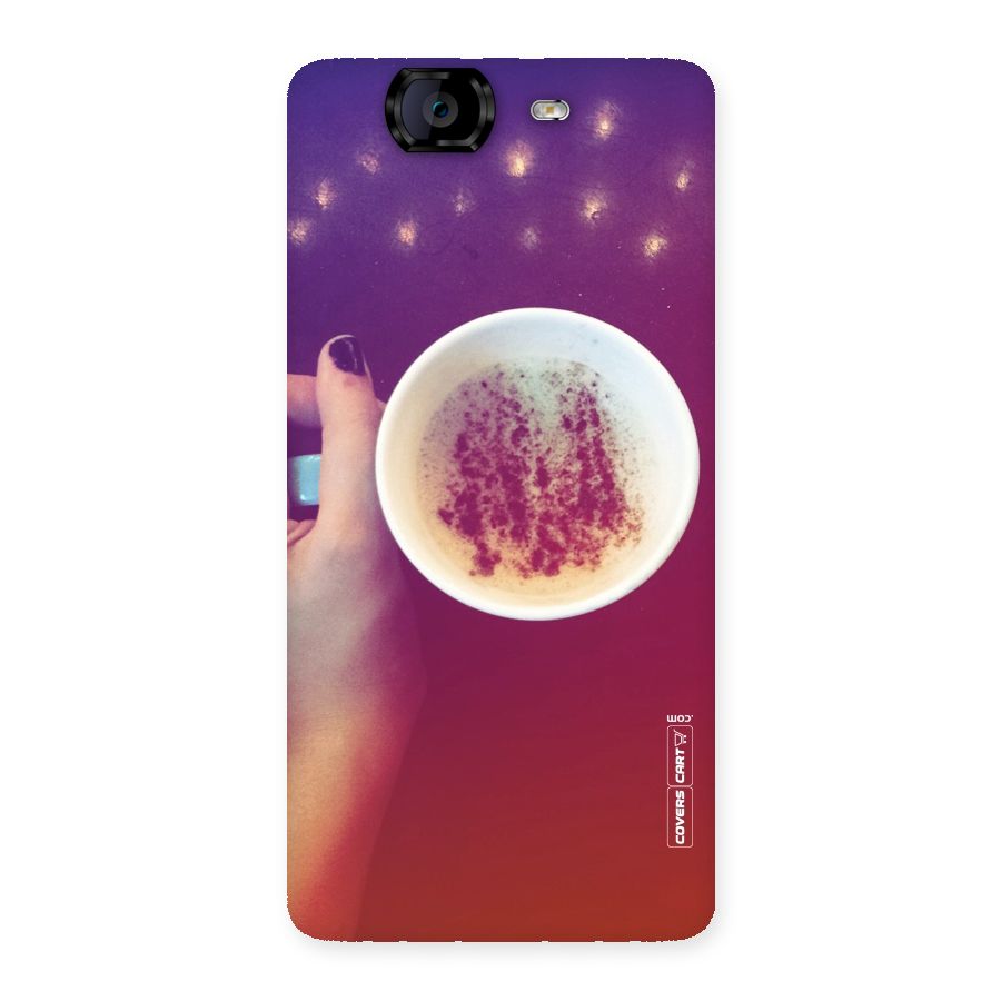 Bokeh Coffee Mug Back Case for Canvas Knight A350