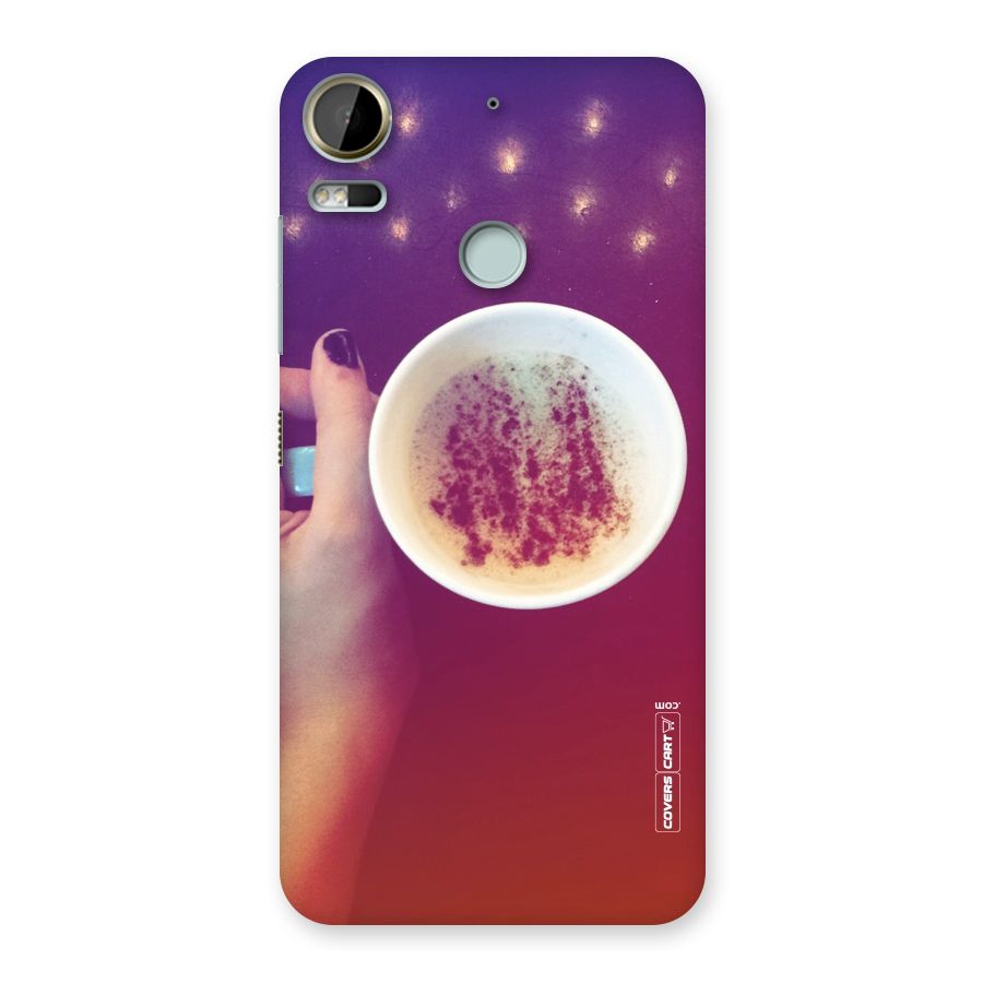 Bokeh Coffee Mug Back Case for Desire 10 Pro