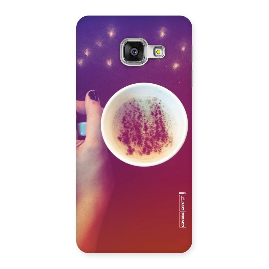 Bokeh Coffee Mug Back Case for Galaxy A3 2016