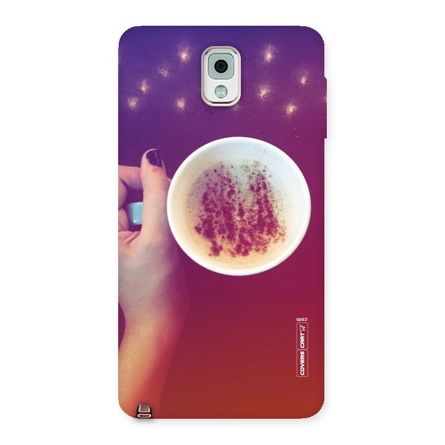 Bokeh Coffee Mug Back Case for Galaxy Note 3