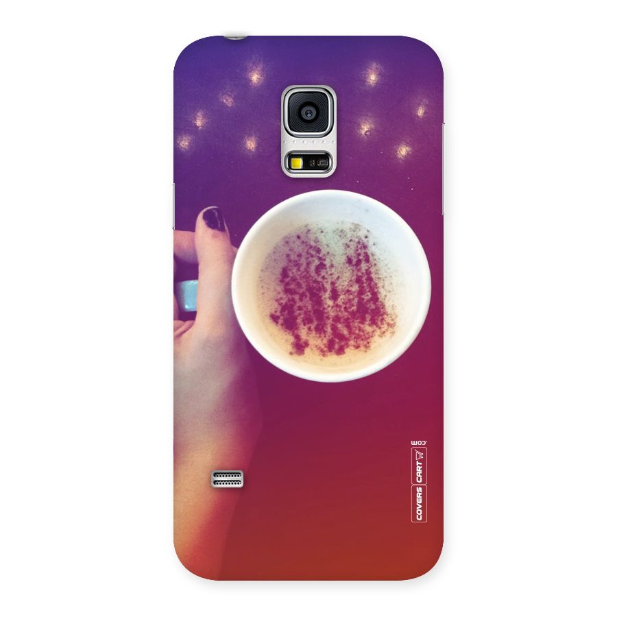 Bokeh Coffee Mug Back Case for Galaxy S5 Mini