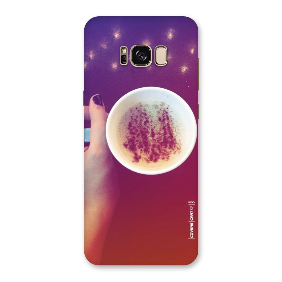 Bokeh Coffee Mug Back Case for Galaxy S8 Plus