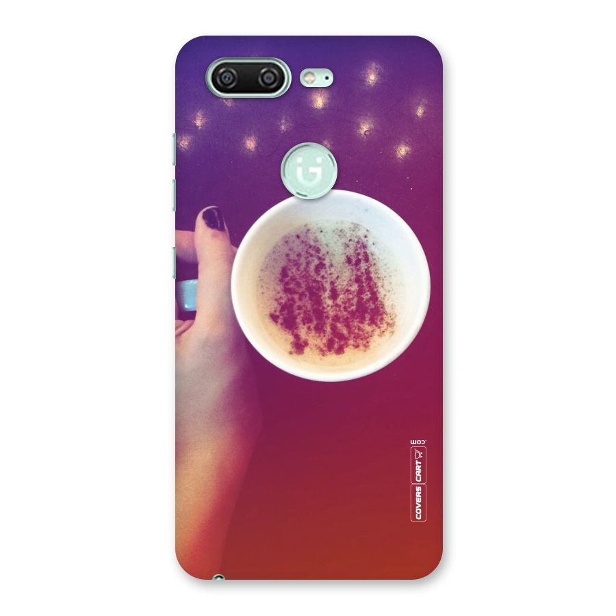 Bokeh Coffee Mug Back Case for Gionee S10