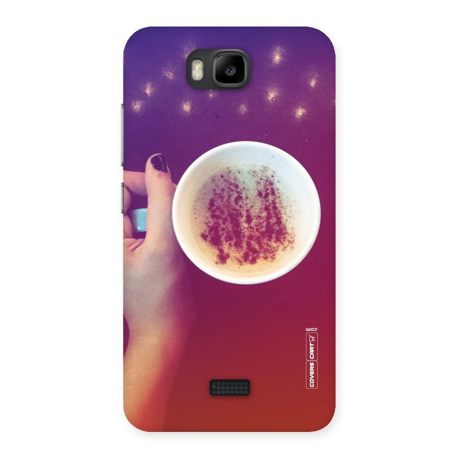 Bokeh Coffee Mug Back Case for Honor Bee