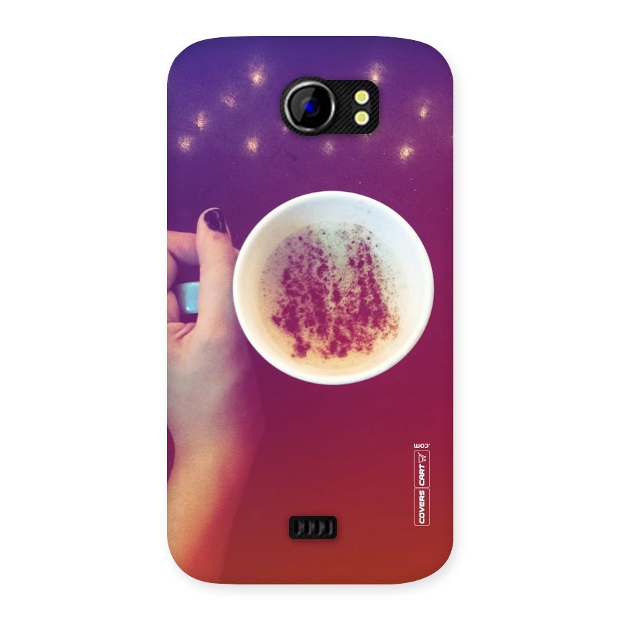 Bokeh Coffee Mug Back Case for Micromax Canvas 2 A110