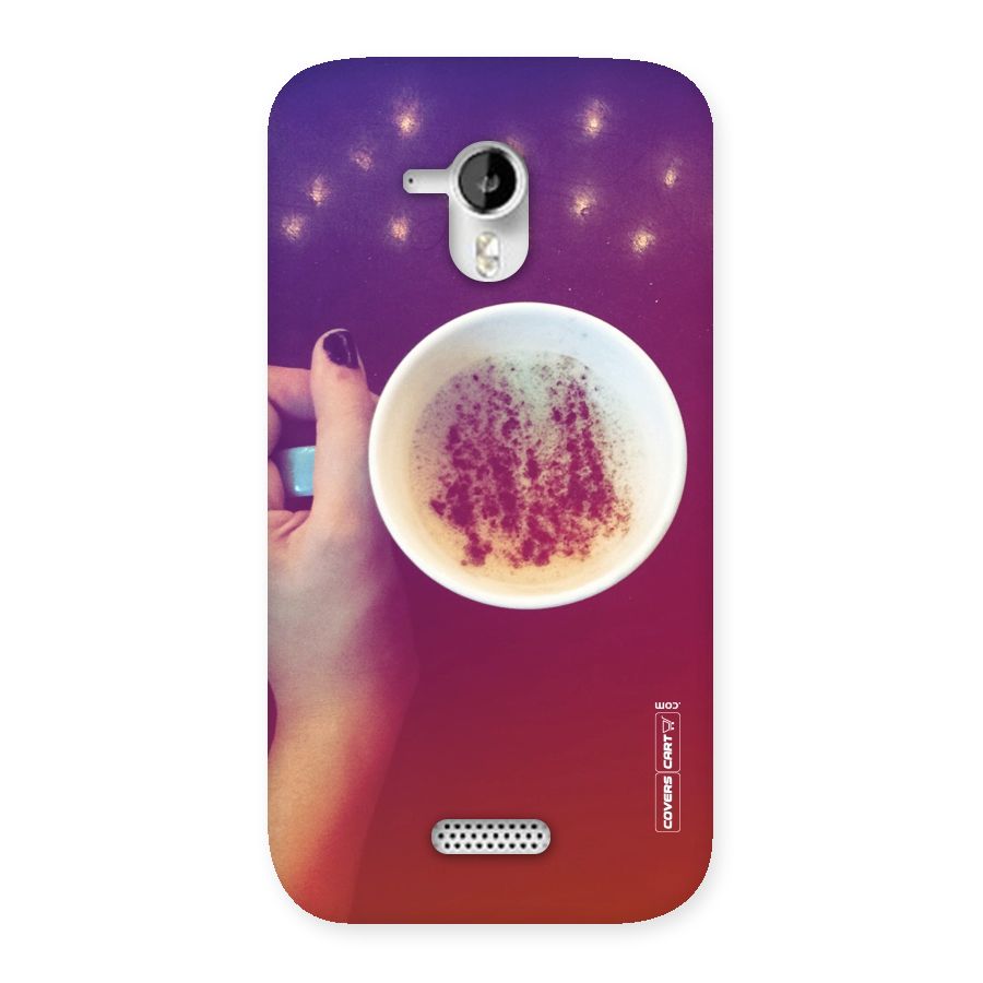 Bokeh Coffee Mug Back Case for Micromax Canvas HD A116