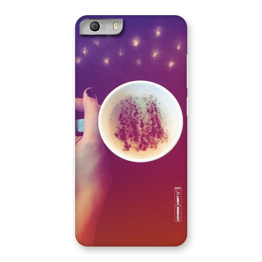 Bokeh Coffee Mug Back Case for Micromax Canvas Knight 2