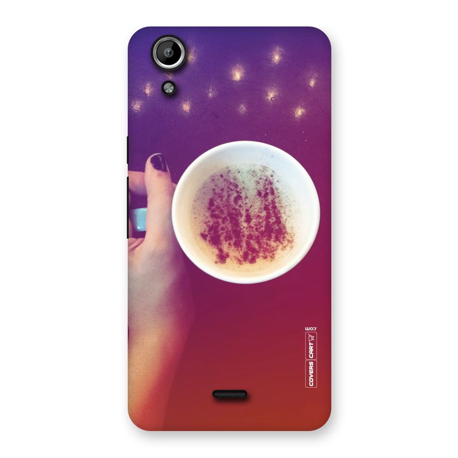 Bokeh Coffee Mug Back Case for Micromax Canvas Selfie Lens Q345