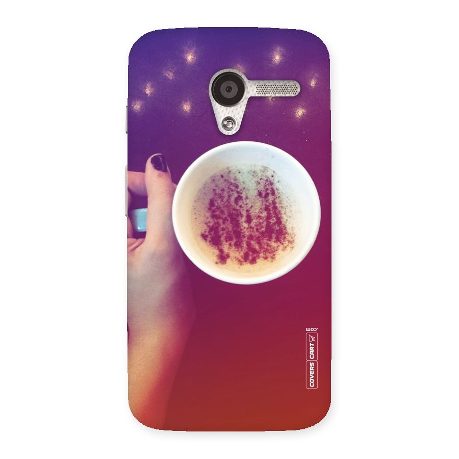 Bokeh Coffee Mug Back Case for Moto X