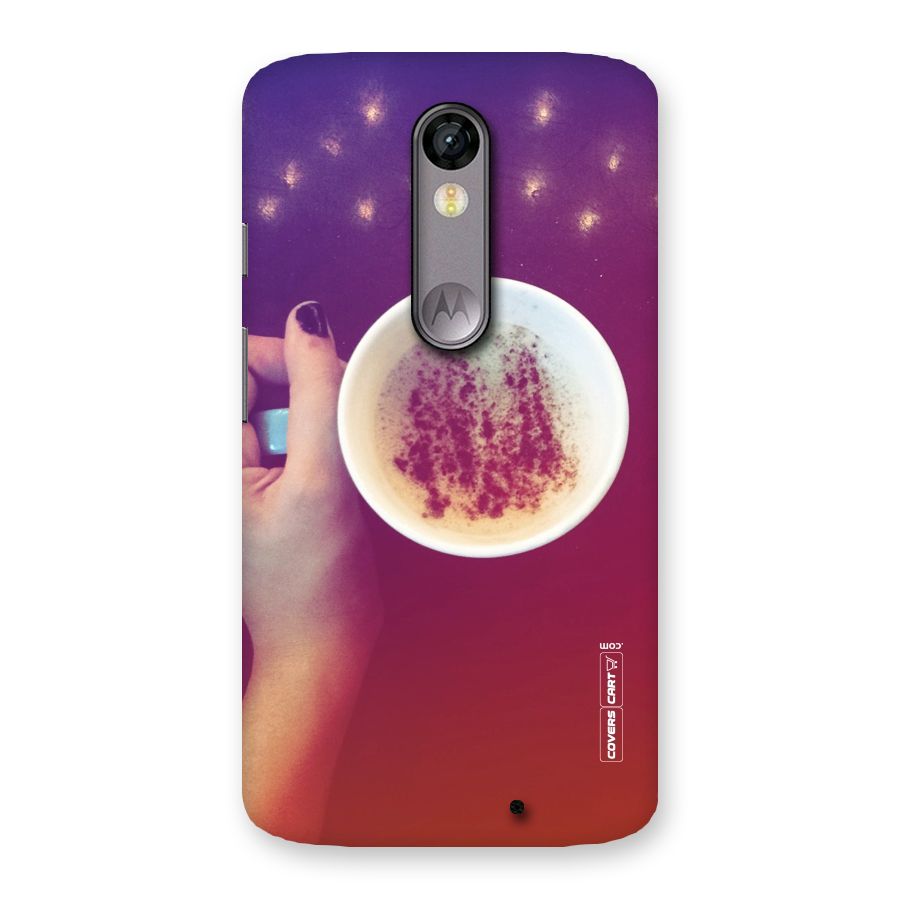 Bokeh Coffee Mug Back Case for Moto X Force