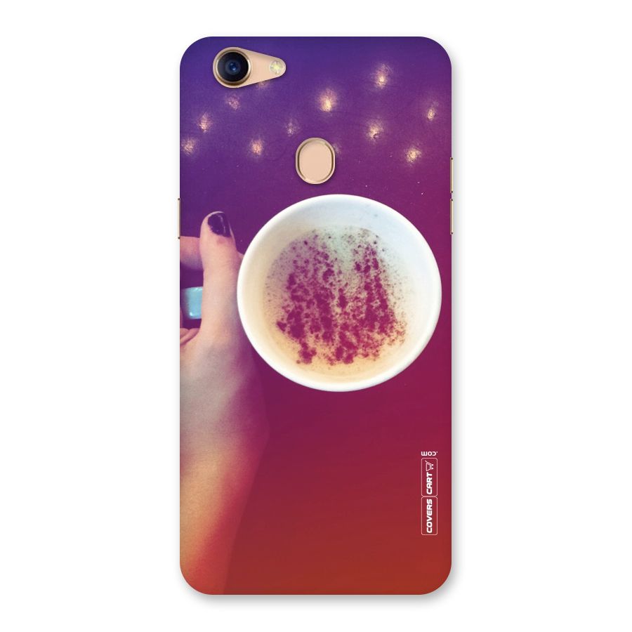 Bokeh Coffee Mug Back Case for Oppo F5