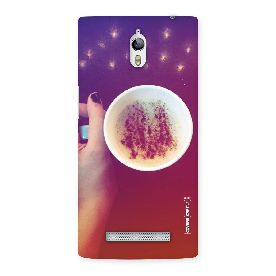 Bokeh Coffee Mug Back Case for Oppo Find 7