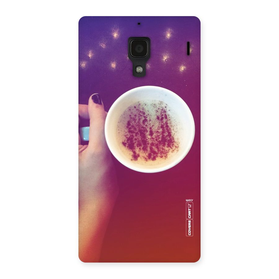 Bokeh Coffee Mug Back Case for Redmi 1S