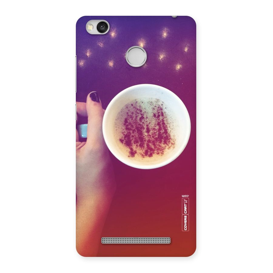 Bokeh Coffee Mug Back Case for Redmi 3S Prime