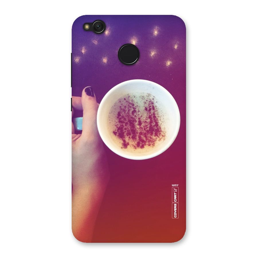 Bokeh Coffee Mug Back Case for Redmi 4