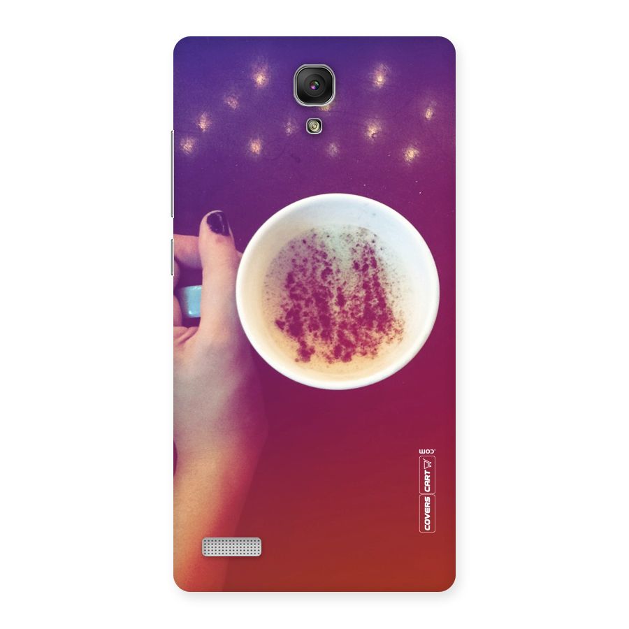 Bokeh Coffee Mug Back Case for Redmi Note