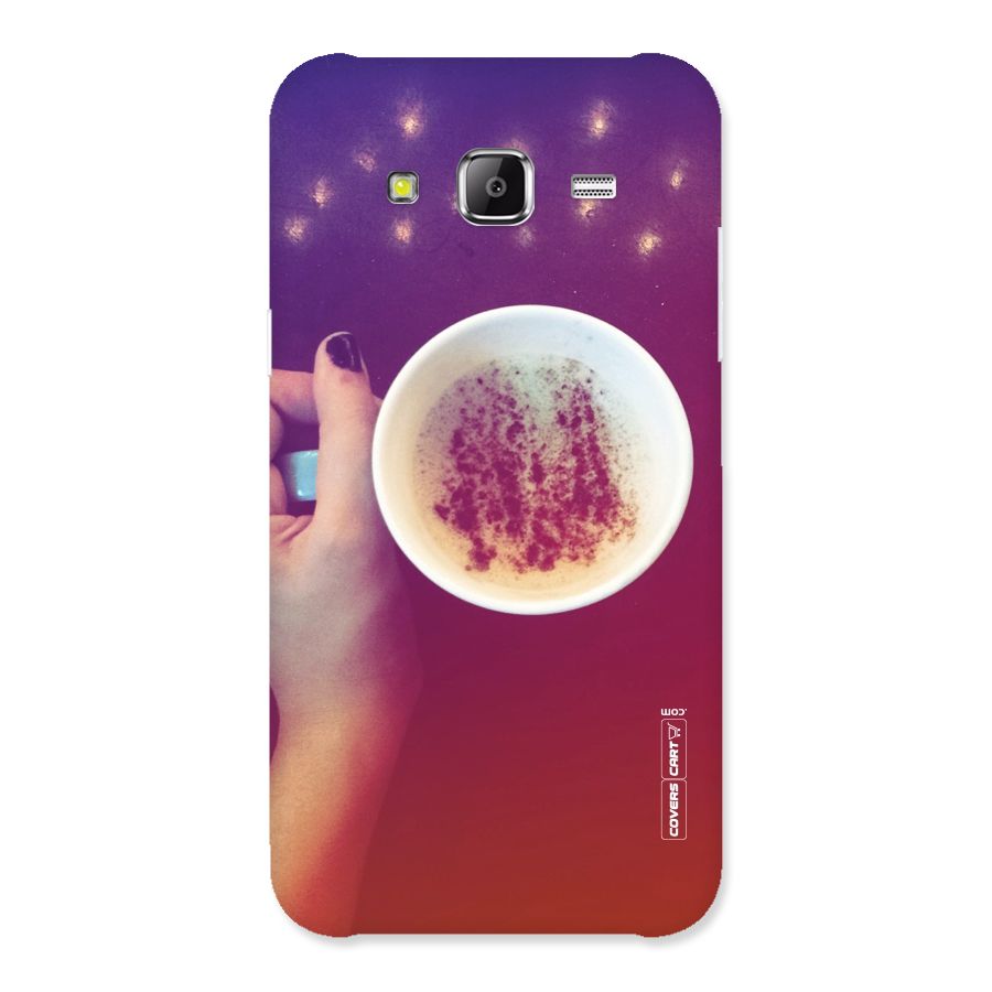 Bokeh Coffee Mug Back Case for Samsung Galaxy J5