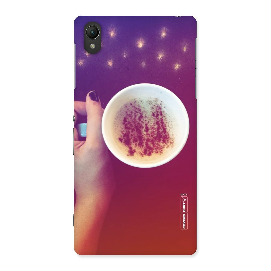 Bokeh Coffee Mug Back Case for Sony Xperia Z2