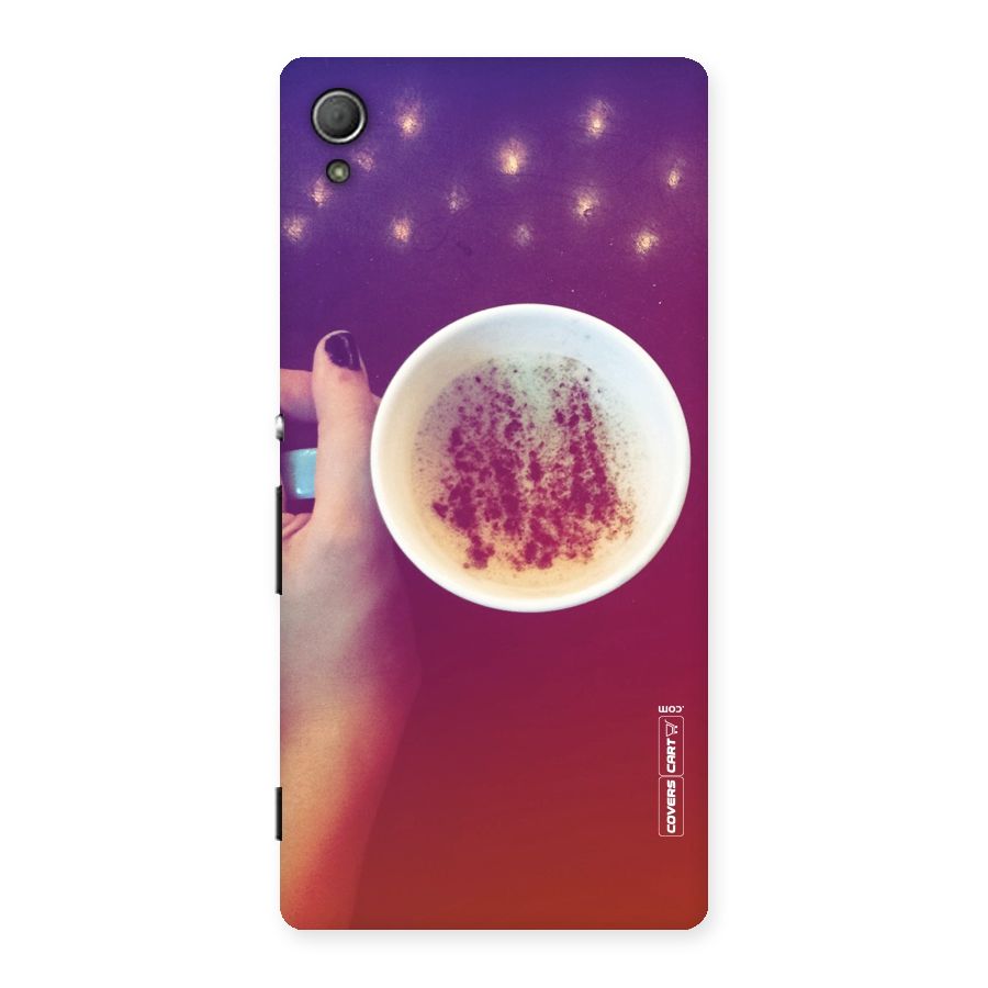 Bokeh Coffee Mug Back Case for Xperia Z3 Plus