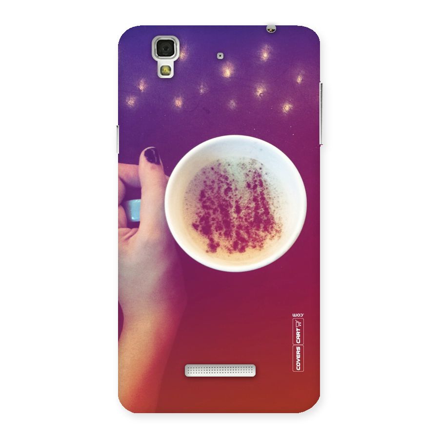 Bokeh Coffee Mug Back Case for YU Yureka Plus