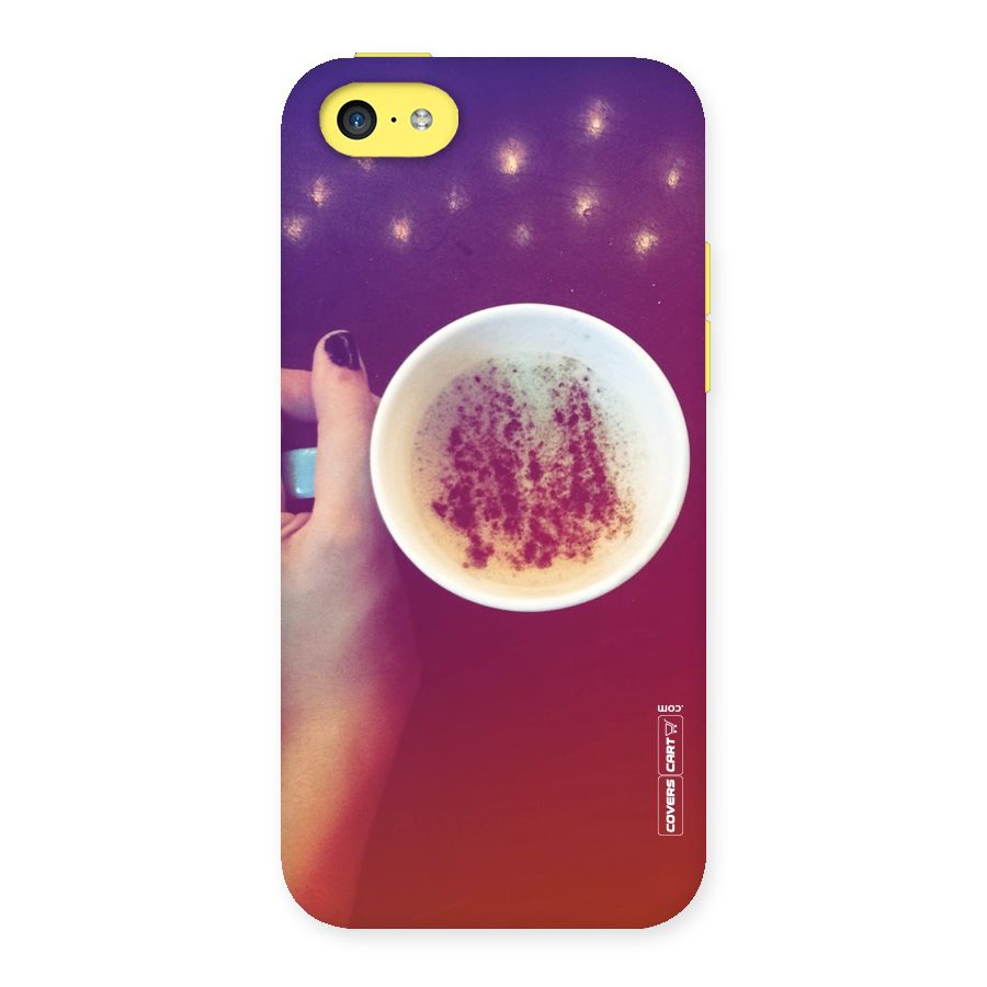 Bokeh Coffee Mug Back Case for iPhone 5C