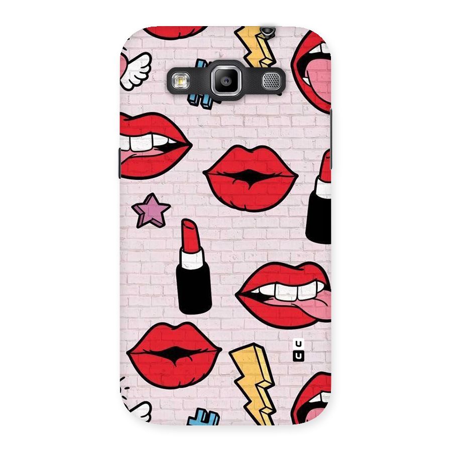 Bold Red Back Case for Galaxy Grand Quattro