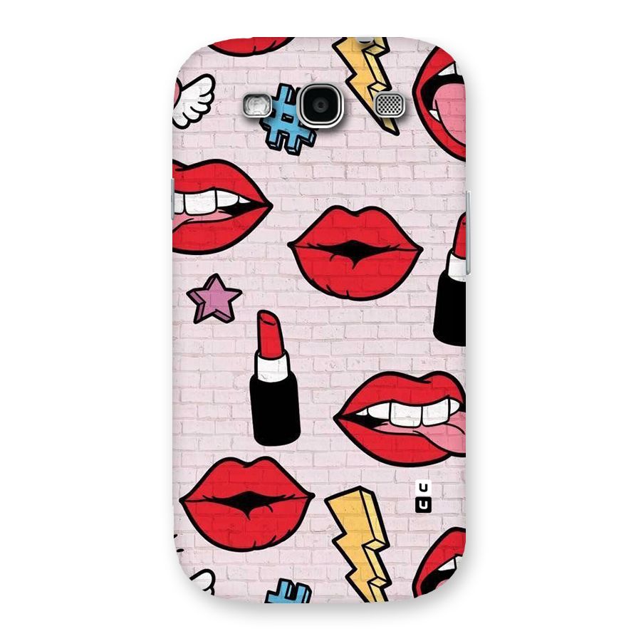 Bold Red Back Case for Galaxy S3